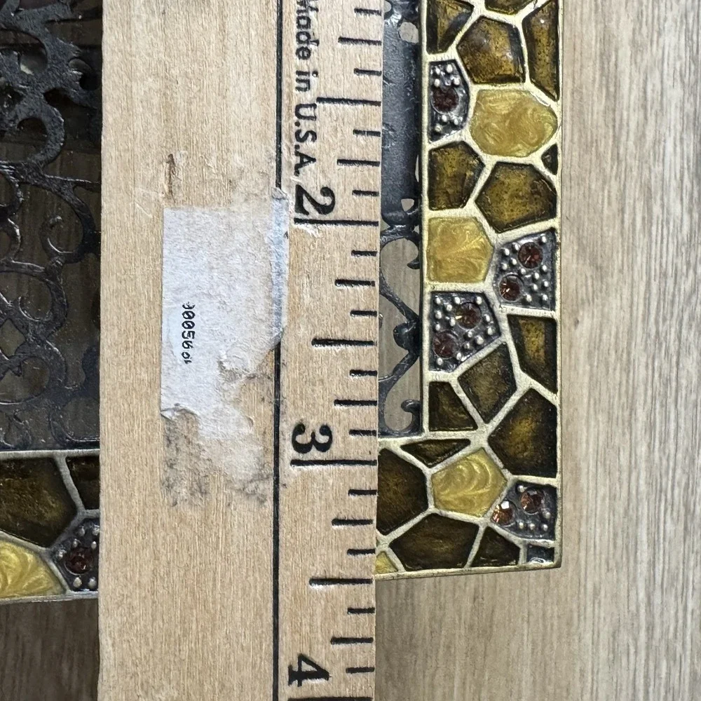 TIZO Photo‎ Frame Elegant Jeweled Giraffe & Calf Design Italian 3.